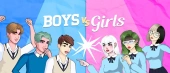 Capa do jogo Boys vs girls