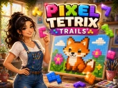 Capa do jogo Pixel tetrix trails