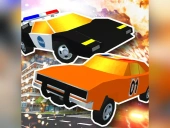 Blacktop police chase