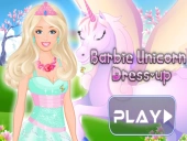Capa do jogo Barbie unicorn dress up