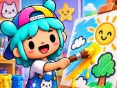 Capa do jogo Toca coloring book
