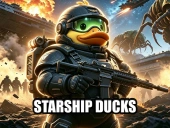 Capa do jogo Starship ducks