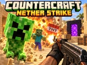 Capa do jogo Countercraft nether strike