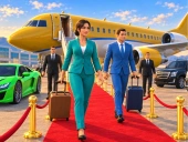 Capa do jogo Rich mom family simulator luxury life