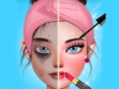 Skincare makeover makeup game