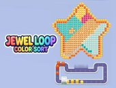 Capa do jogo Jewel loop color sort