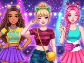 Cheerleader magazine dressup