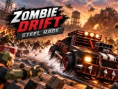 Capa do jogo Zombie drift: steel rage