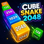 Capa do jogo Cube snake 2048