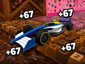 Obby: supercar race on keyboard