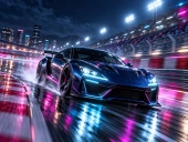 Capa do jogo Neon circuit rush