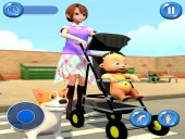 Capa do jogo Anime mom: family life simulator