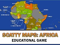 Scatty maps africa
