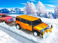 Snow plow jeep simulator