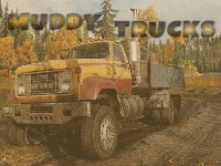 Muddy trucks jigsaw