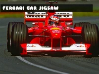 Ferrari car jigsaw