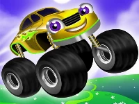 Monster trucks game for kids