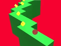Wall ball zigzag game 3d