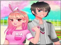 Anime couples dress up-new