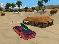 Incredible water surfing car stunt game